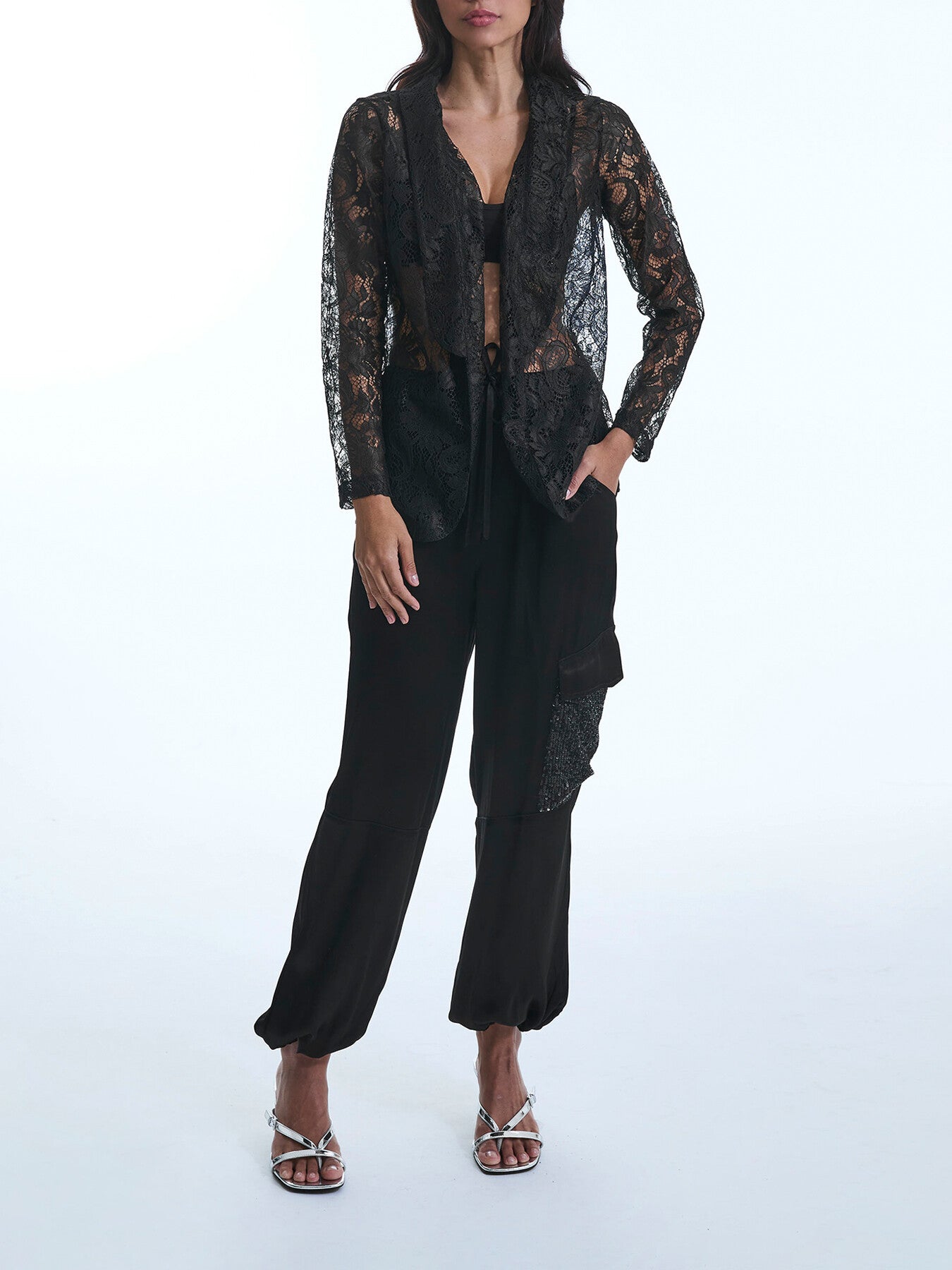 Sequin Pocket Trousers