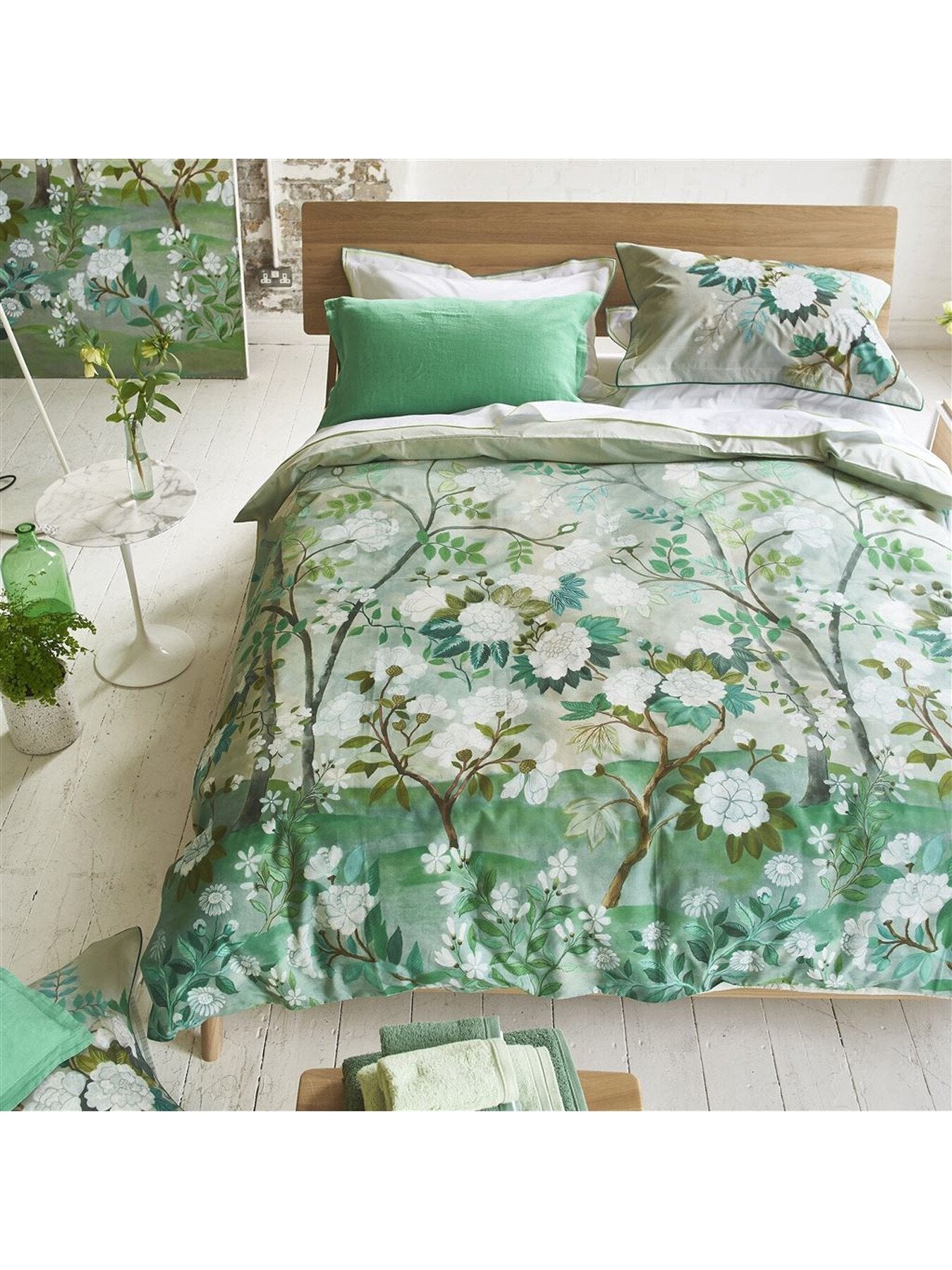 Fleur Orientale Double Duvet Cover
