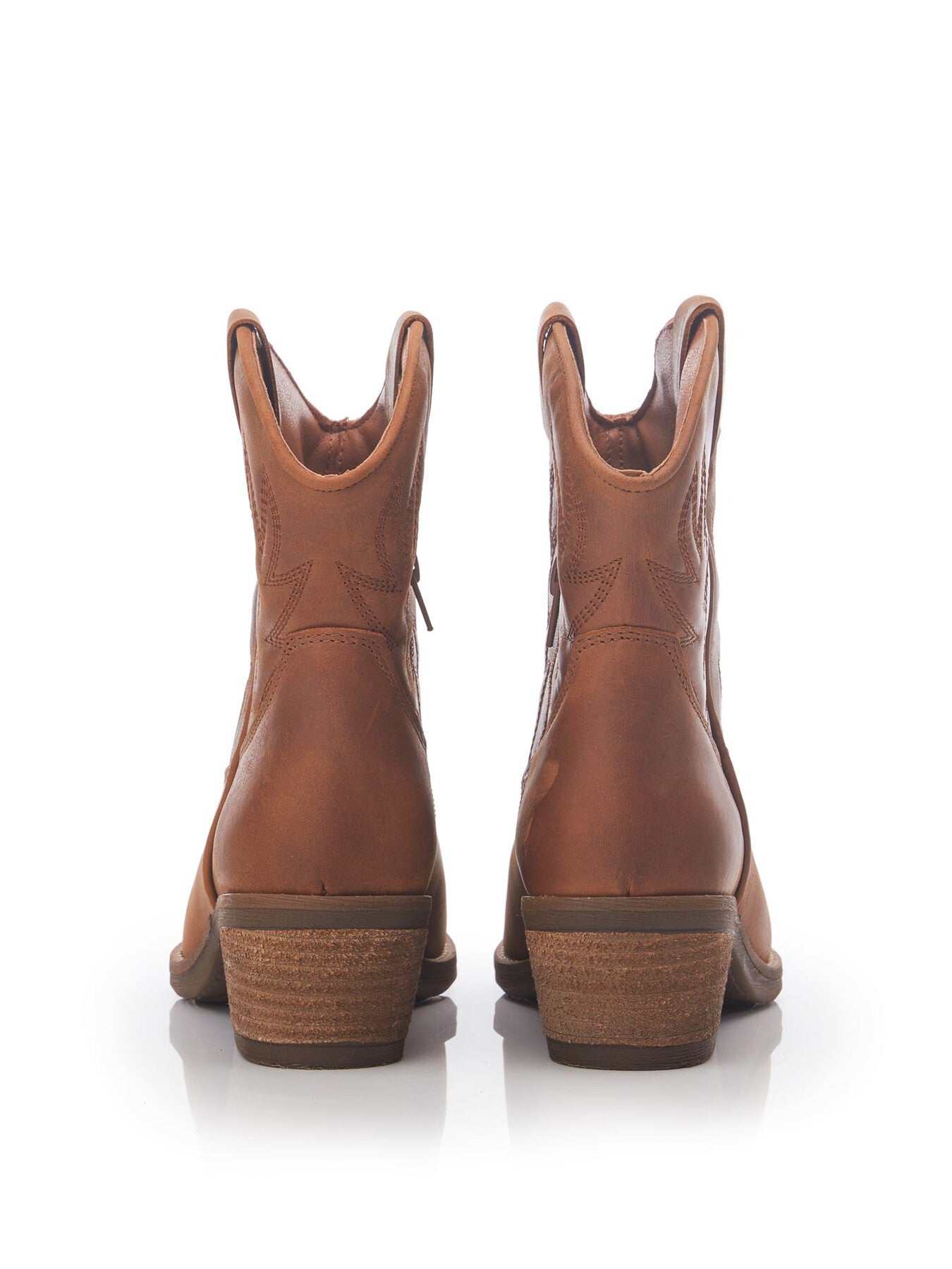 Bettsie Natural Leather Boots