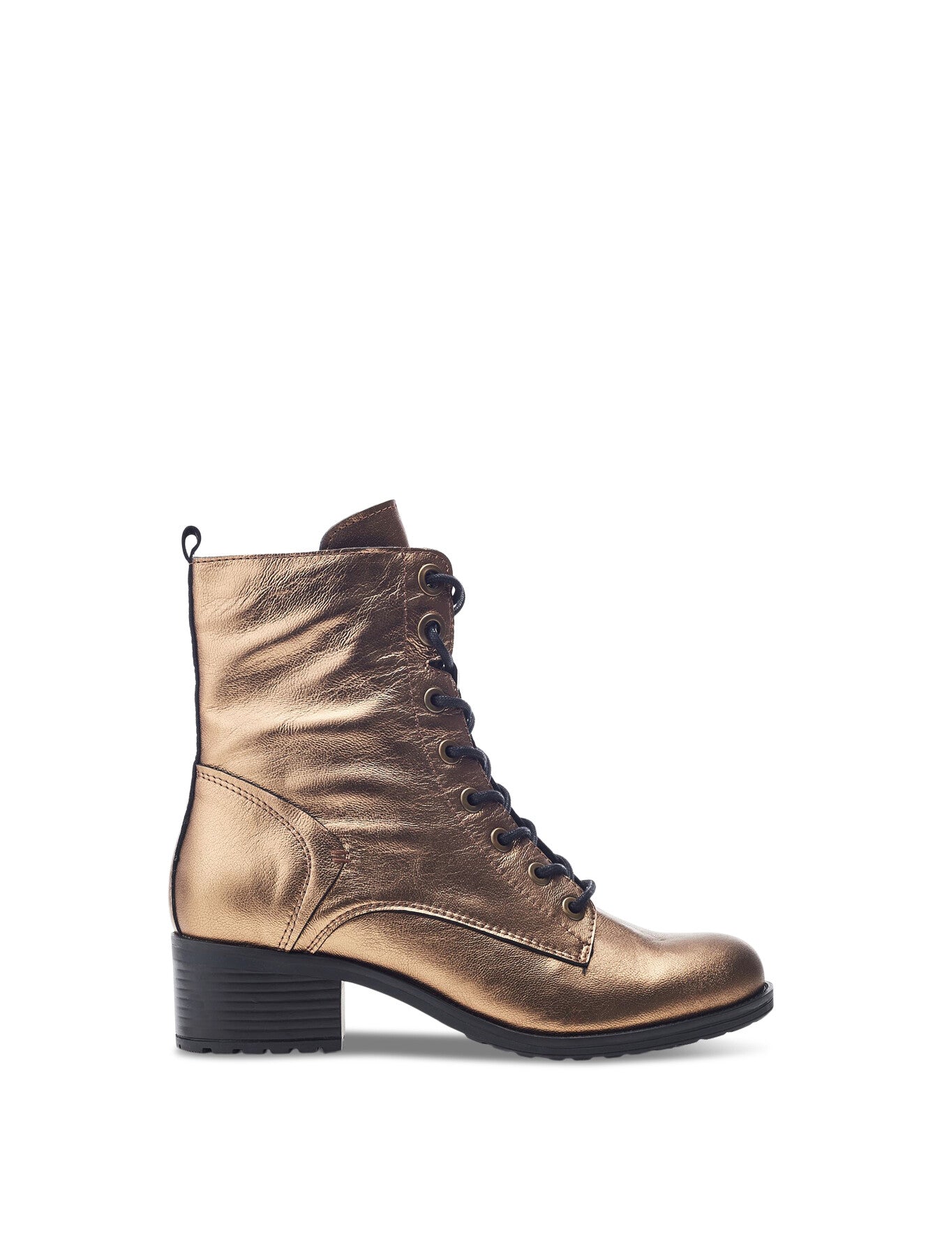 Bezzie Metallic Leather Boots