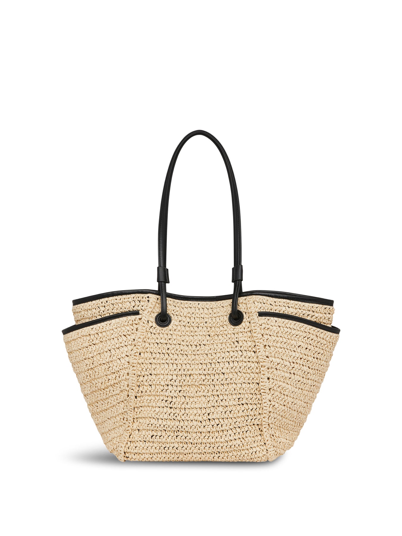 Zoelle Straw Tote Bag