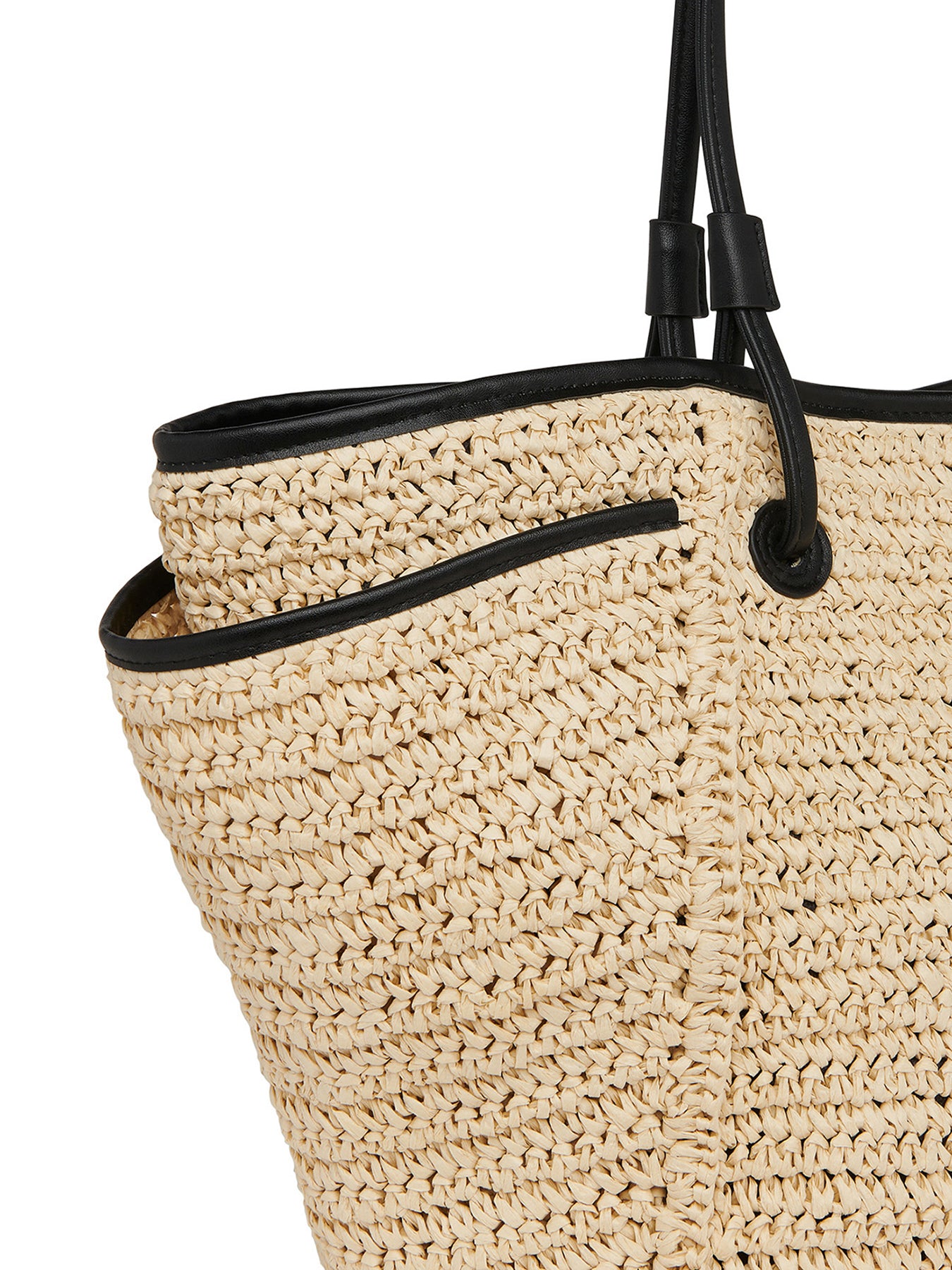 Zoelle Straw Tote Bag