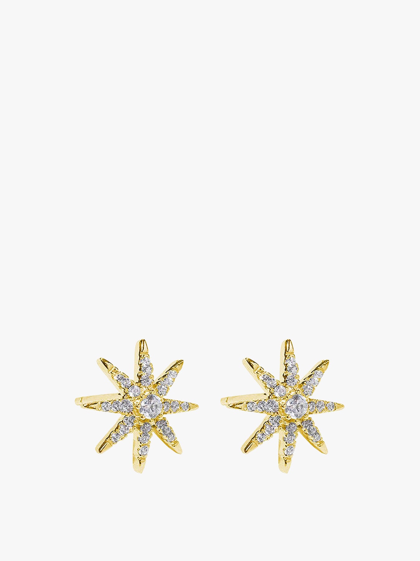 Vega White Studs