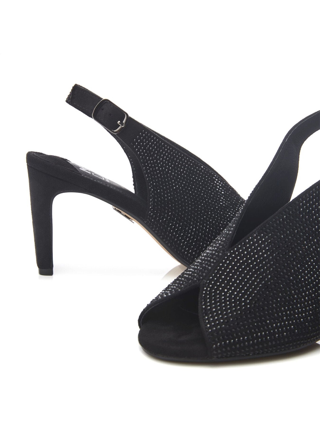 Christiie Alcantara Sandals