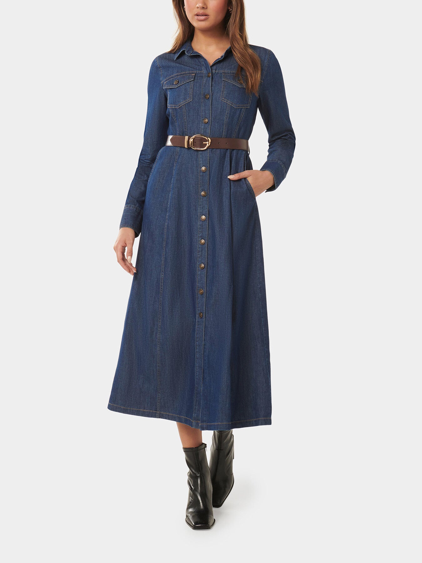 Lexi Midi Shirt Dress