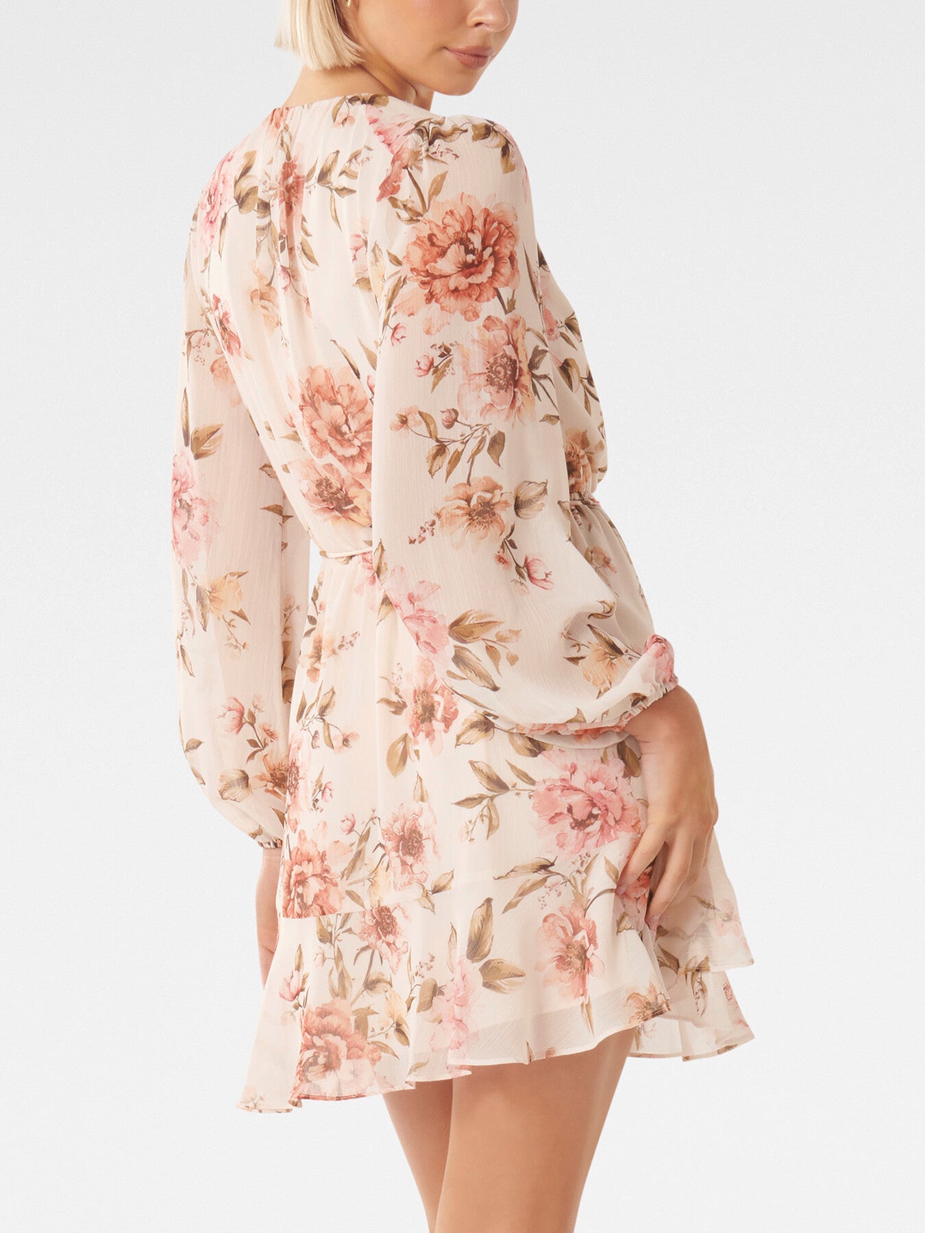 Eliesse Button Front Mini Dress