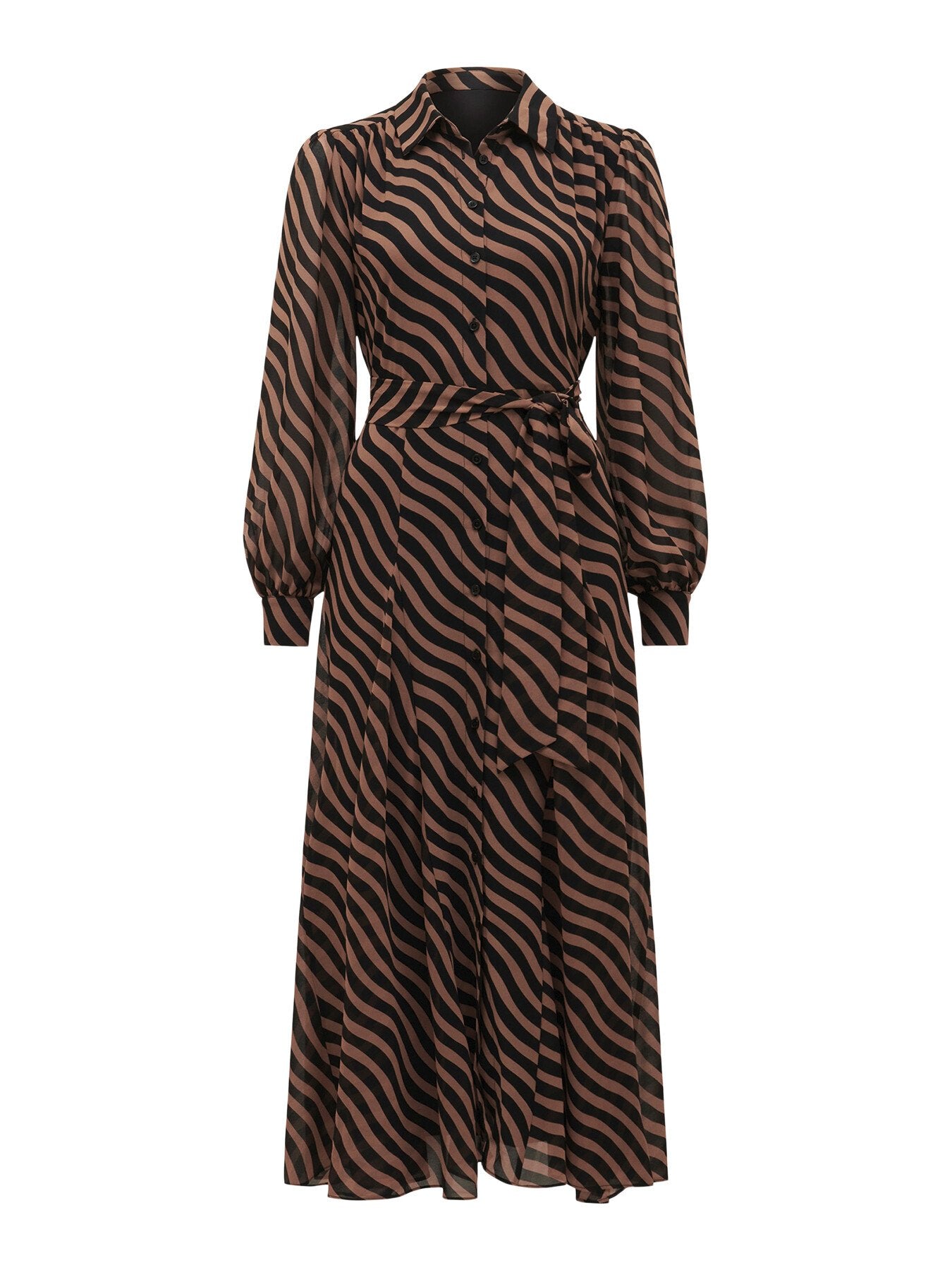 Fiona Godet Shirt Midi Dress