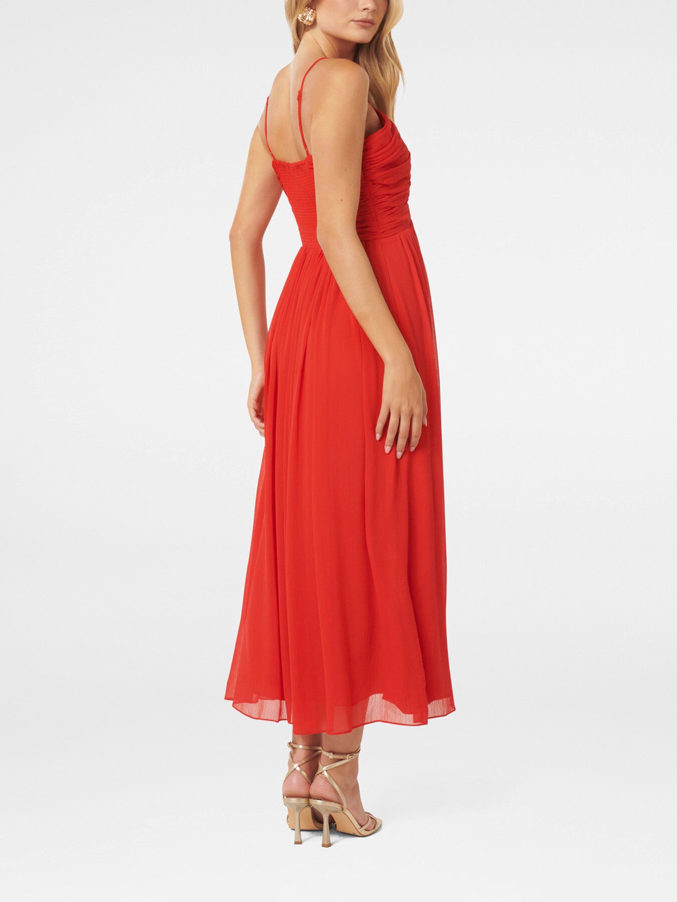 Nakita Ruched Bodice Maxi Dress
