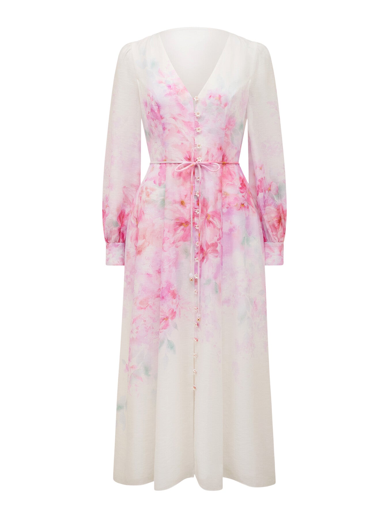 Kahlani Printed Midi Dress