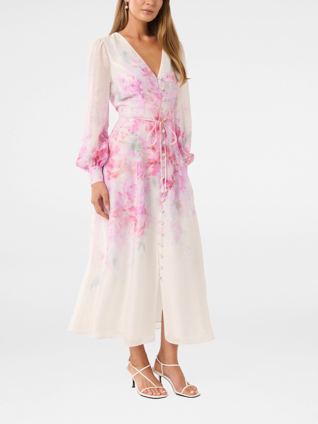 Kahlani Printed Midi Dress
