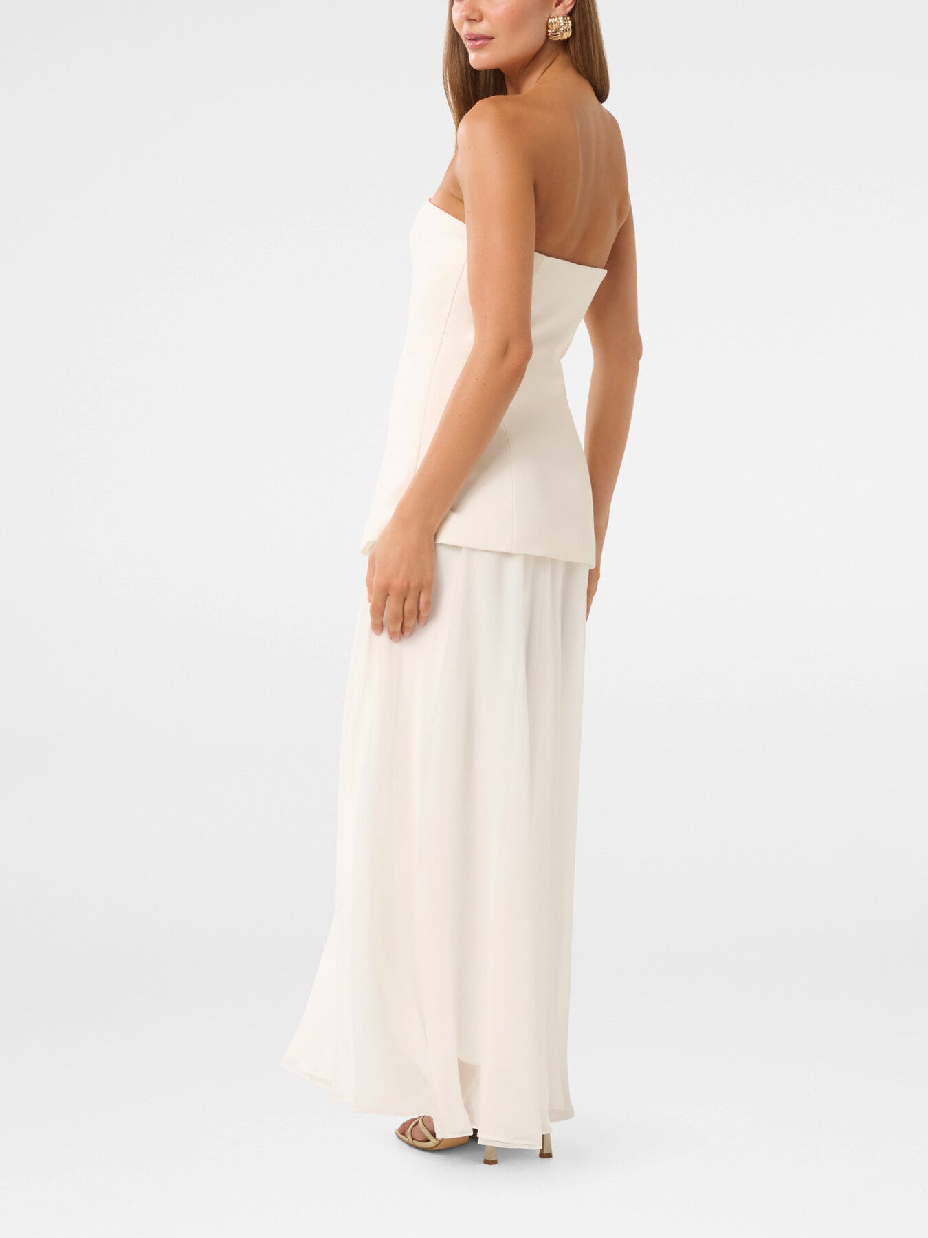 Alexis Hook and Eye Sheer Midi Dress