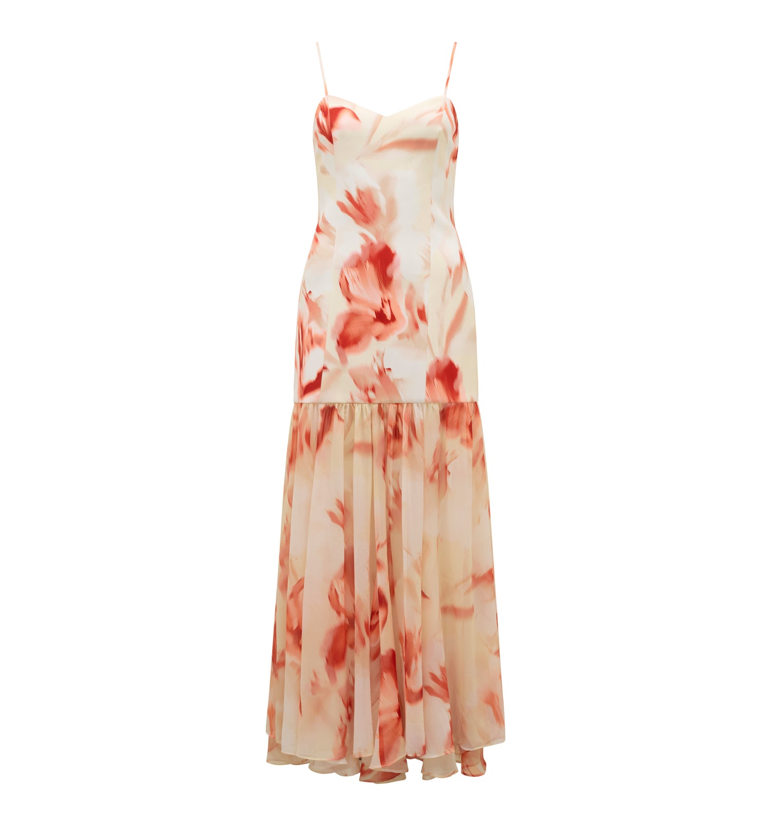 Luca Dropped Waist Maxi Dress