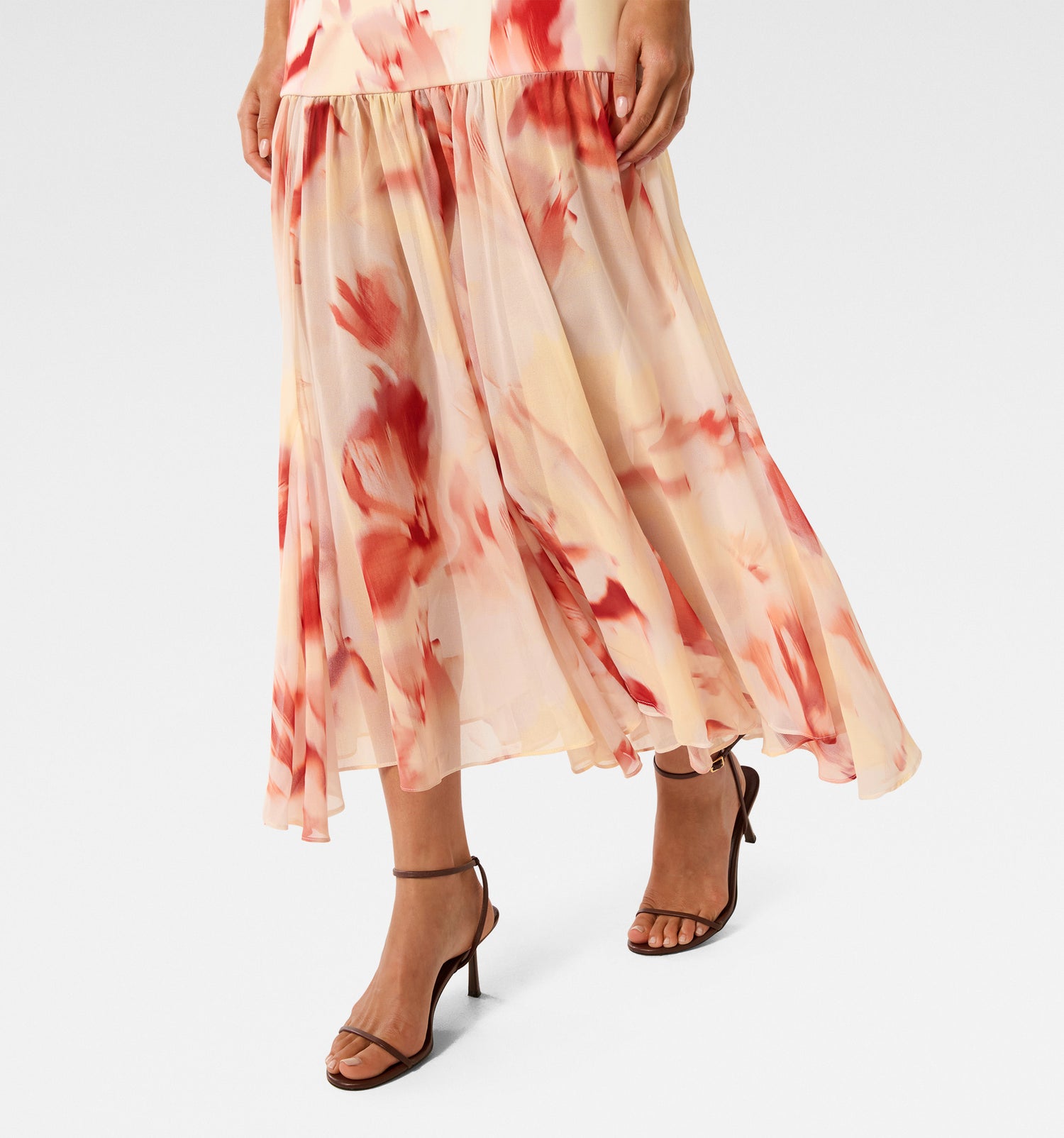 Luca Dropped Waist Maxi Dress