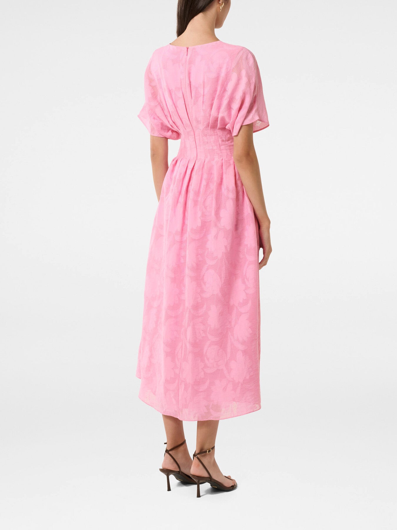Eve Jacquard Seam Midi Dress