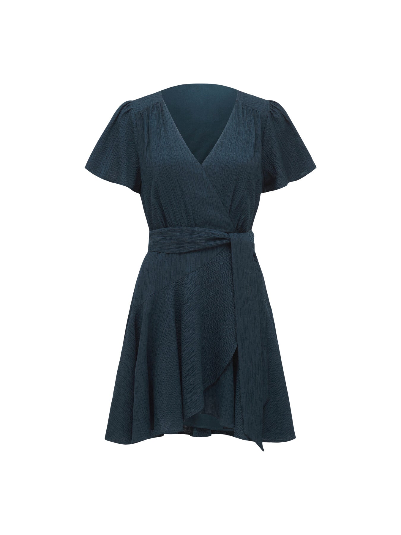 Chrissie Flutter Sleeves Mini Dress