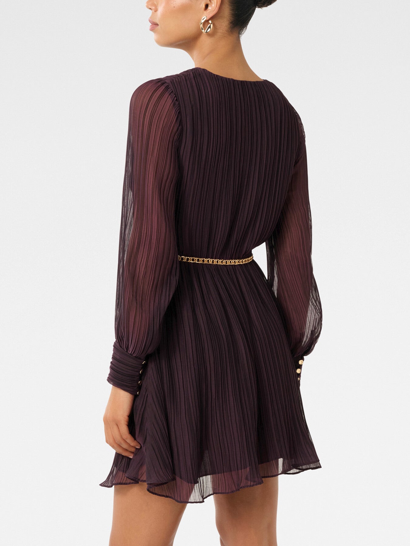 Genevieve Crinkle Mini Dress