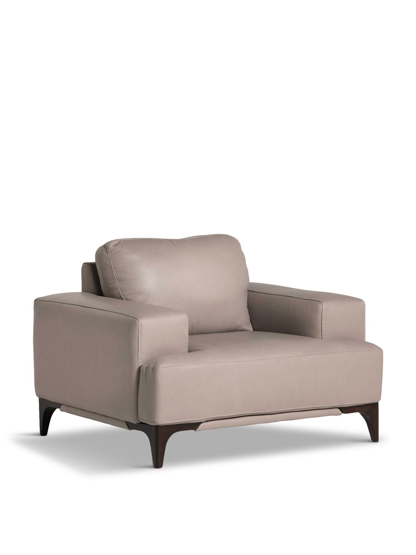 Draper Leather Snuggle Chair