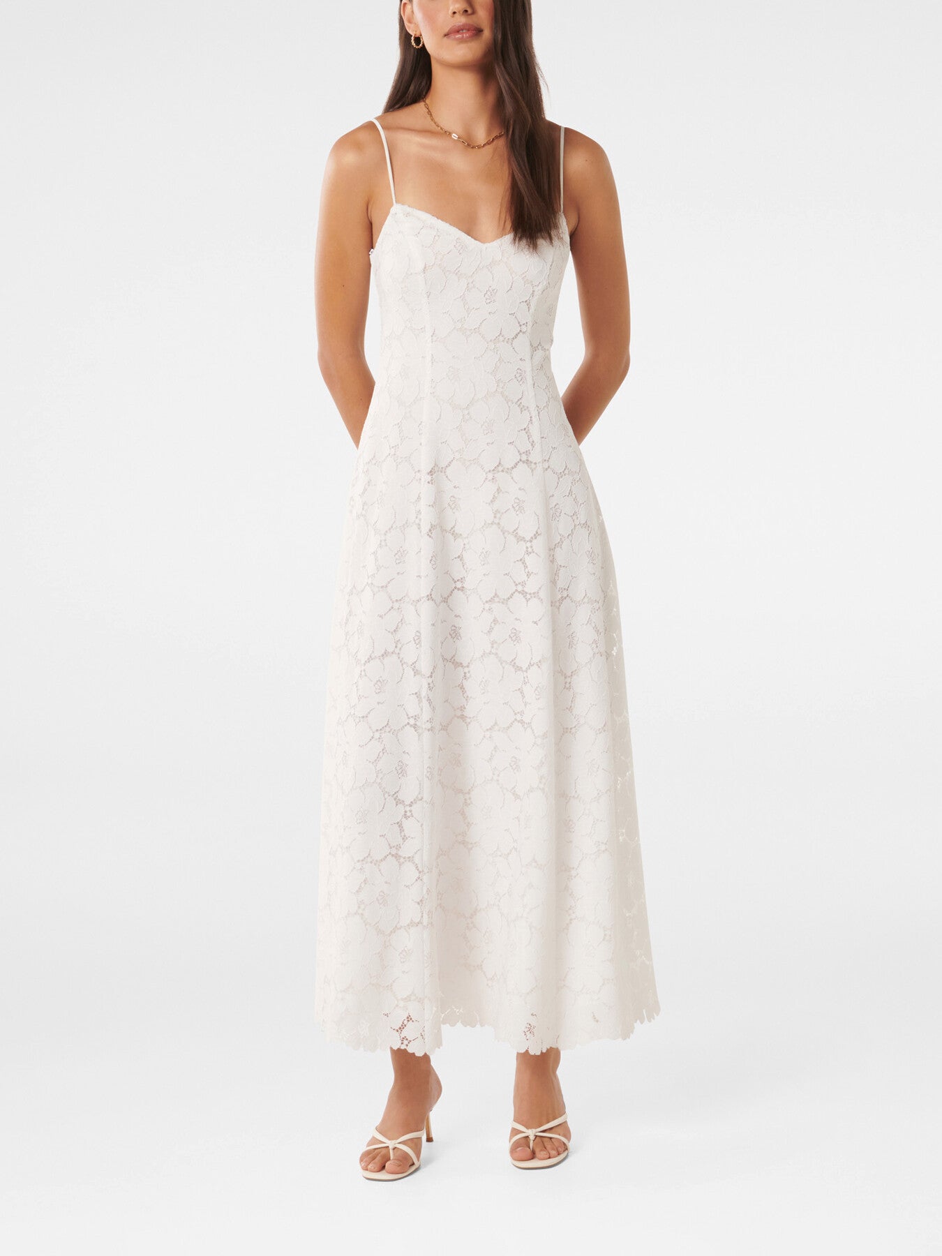 Vivienne Lace Longline Dress