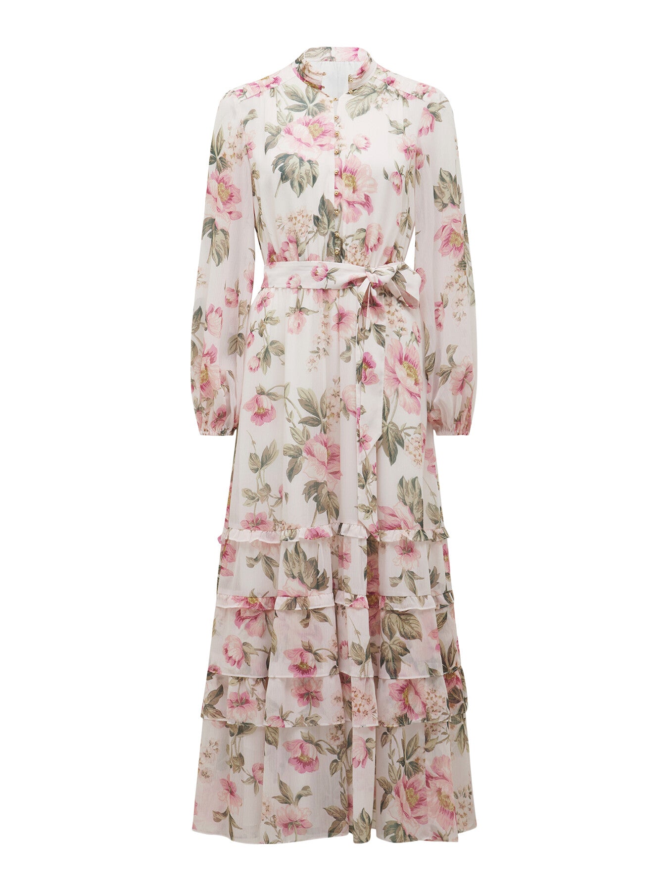 Sonia Ruffle Midi Dress