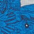 Large Blue Leila Chintz