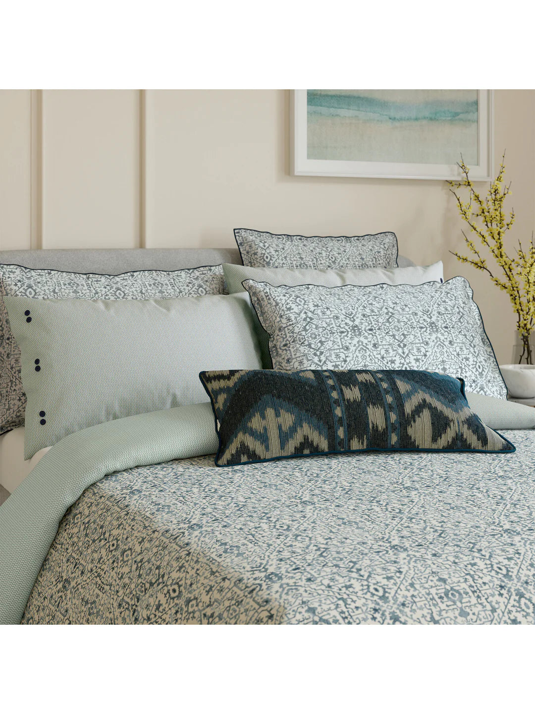 Dhaka Collection with Matching Pillowcase