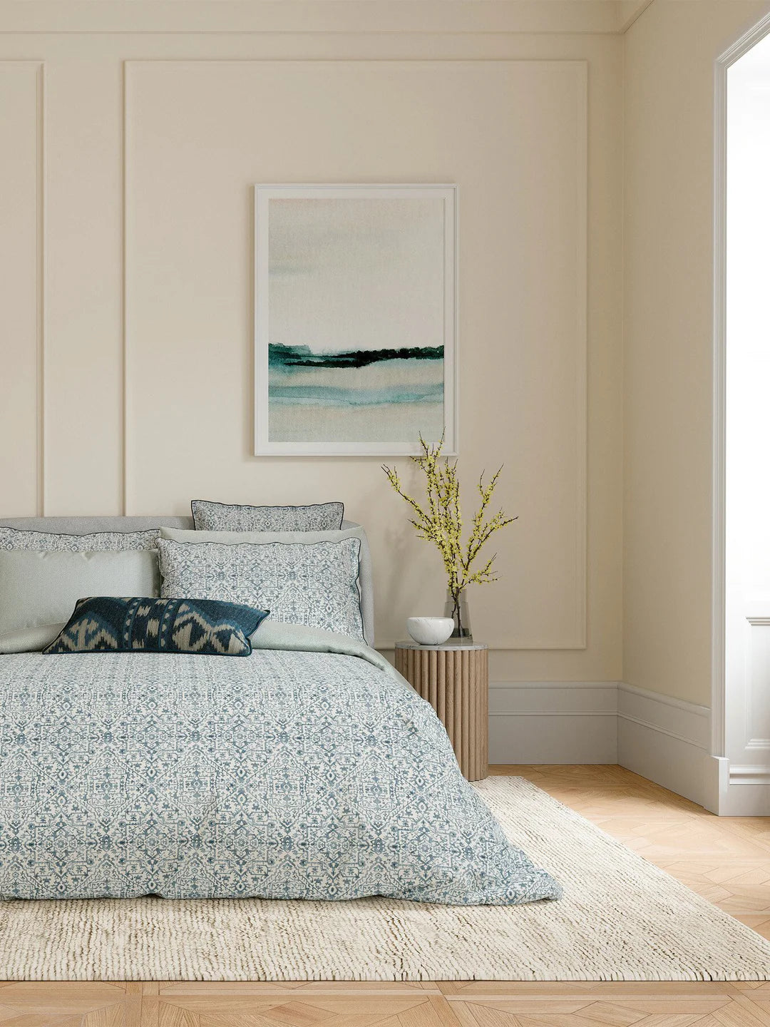 Dhaka Collection with Matching Pillowcase