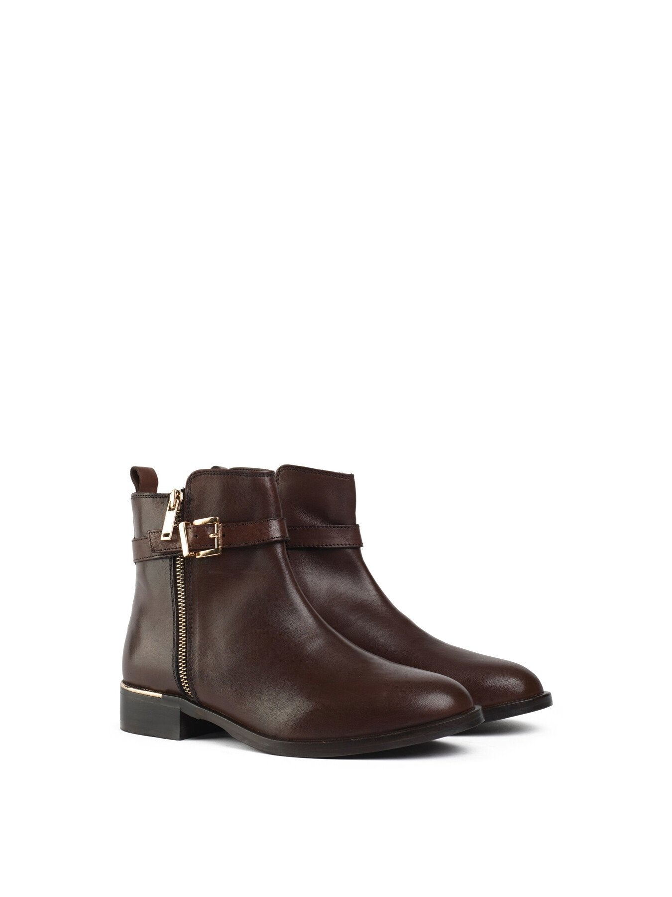 SOLE Gada Zip & Buckle Boots
