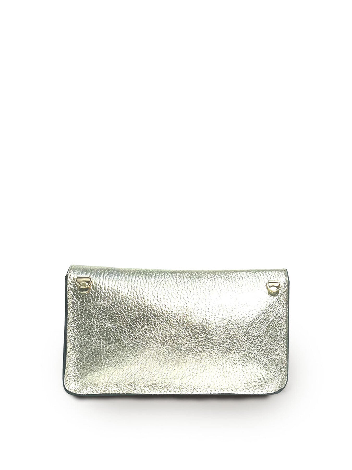 The Mila Gold Leather Phone Bag