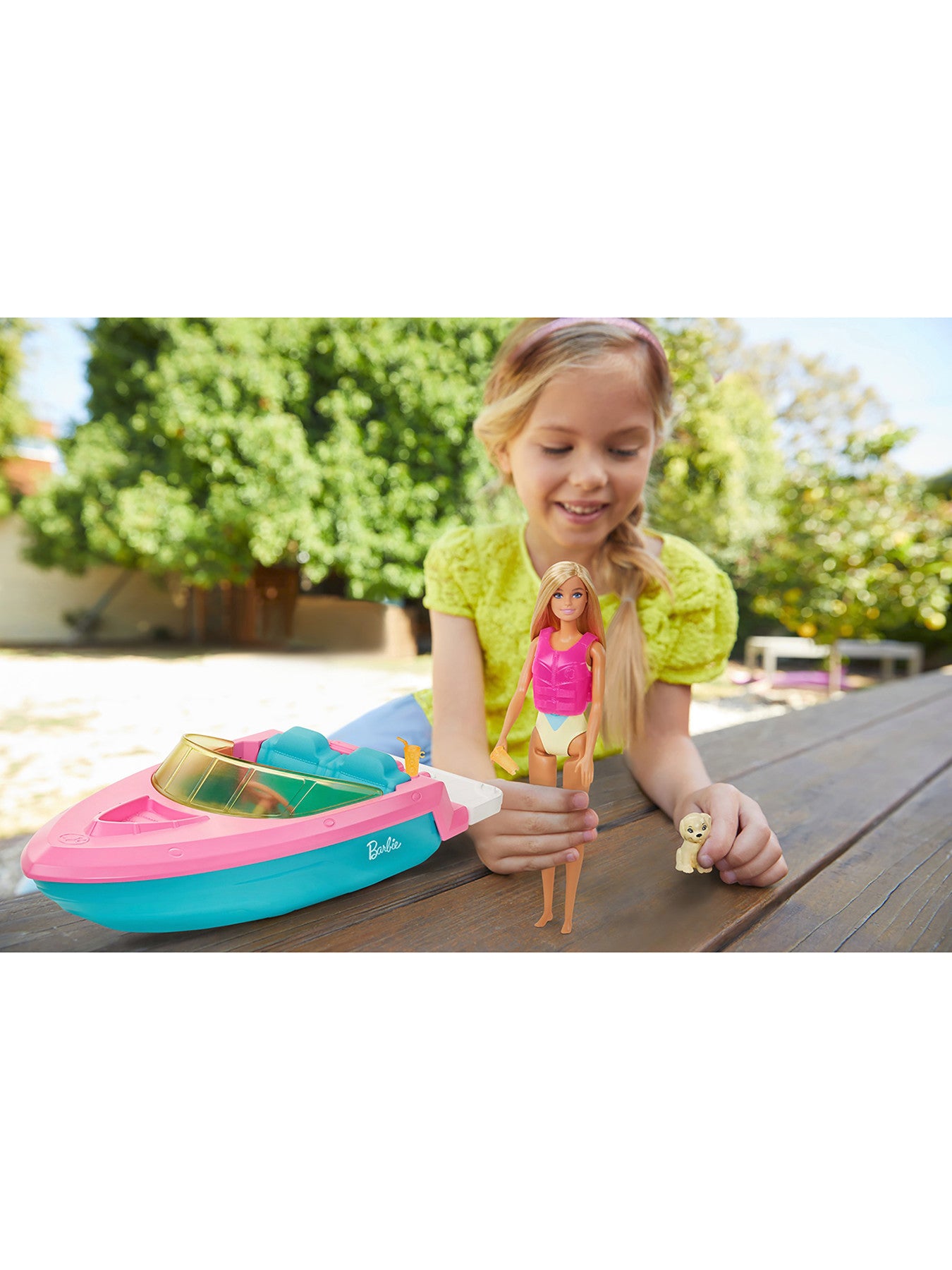Barbie Boat