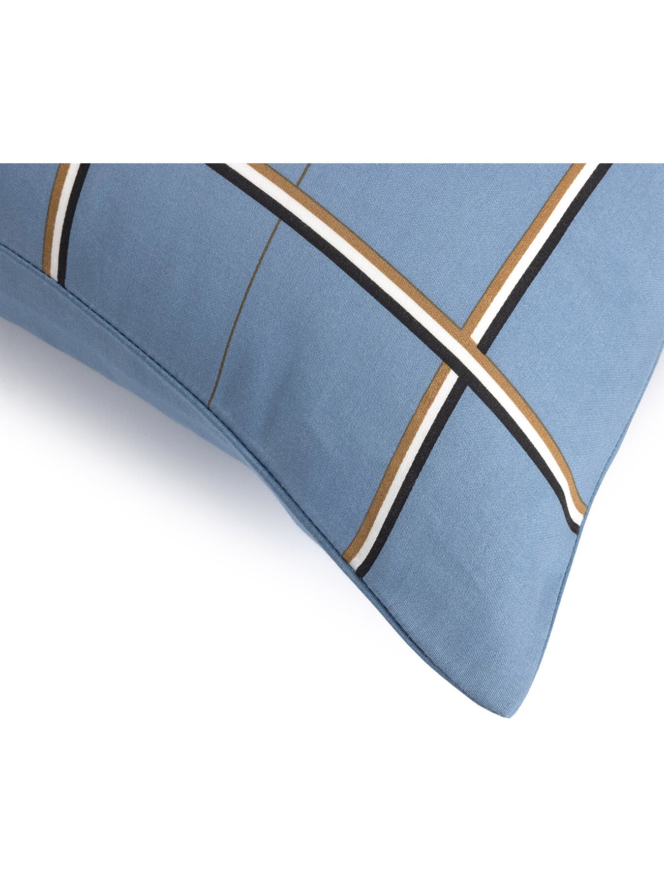 Boss Check Square Pillowcase