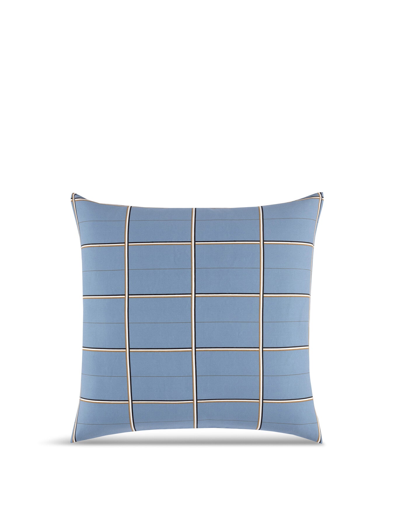 Boss Check Square Pillowcase