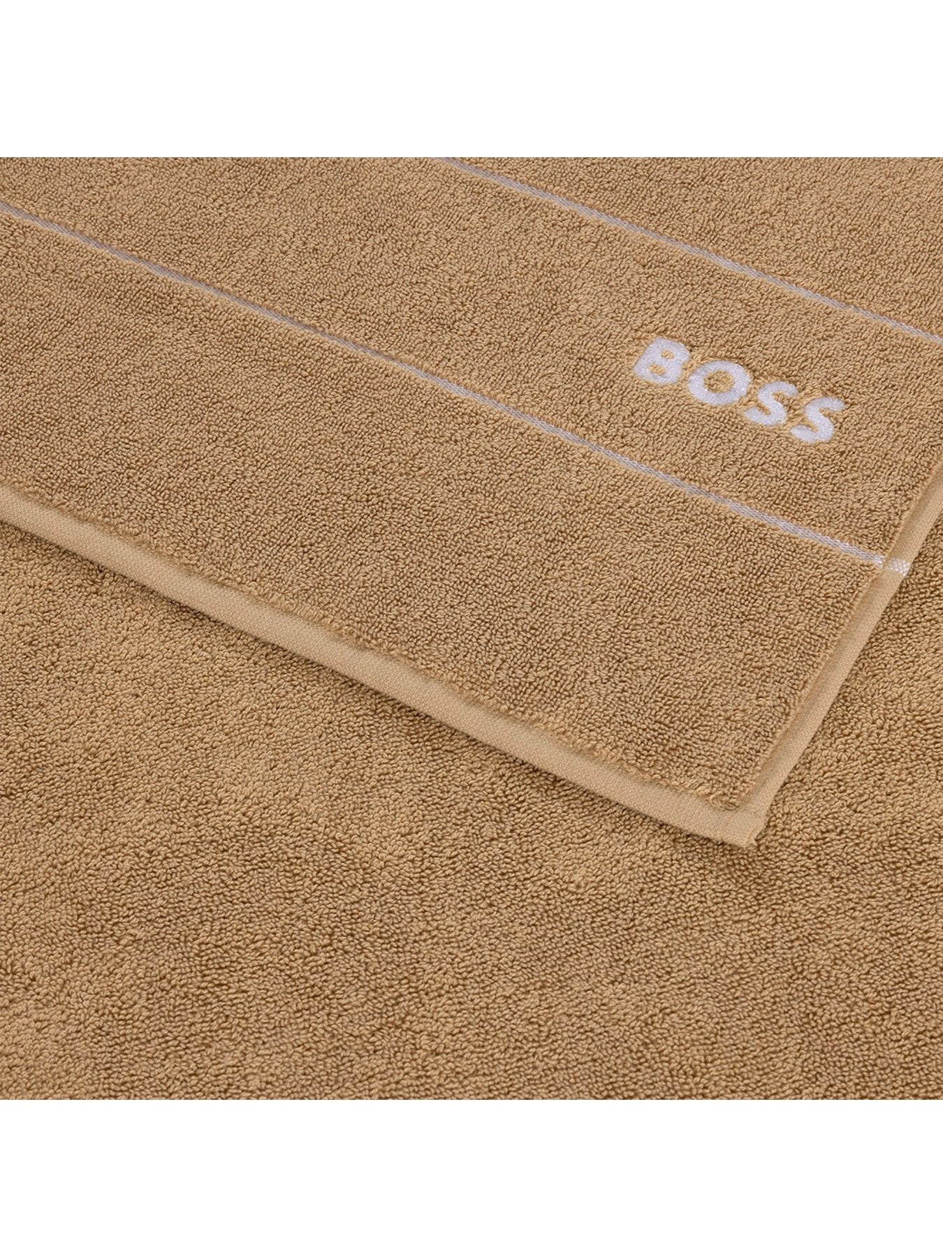 Plain Pecan Guest Towel