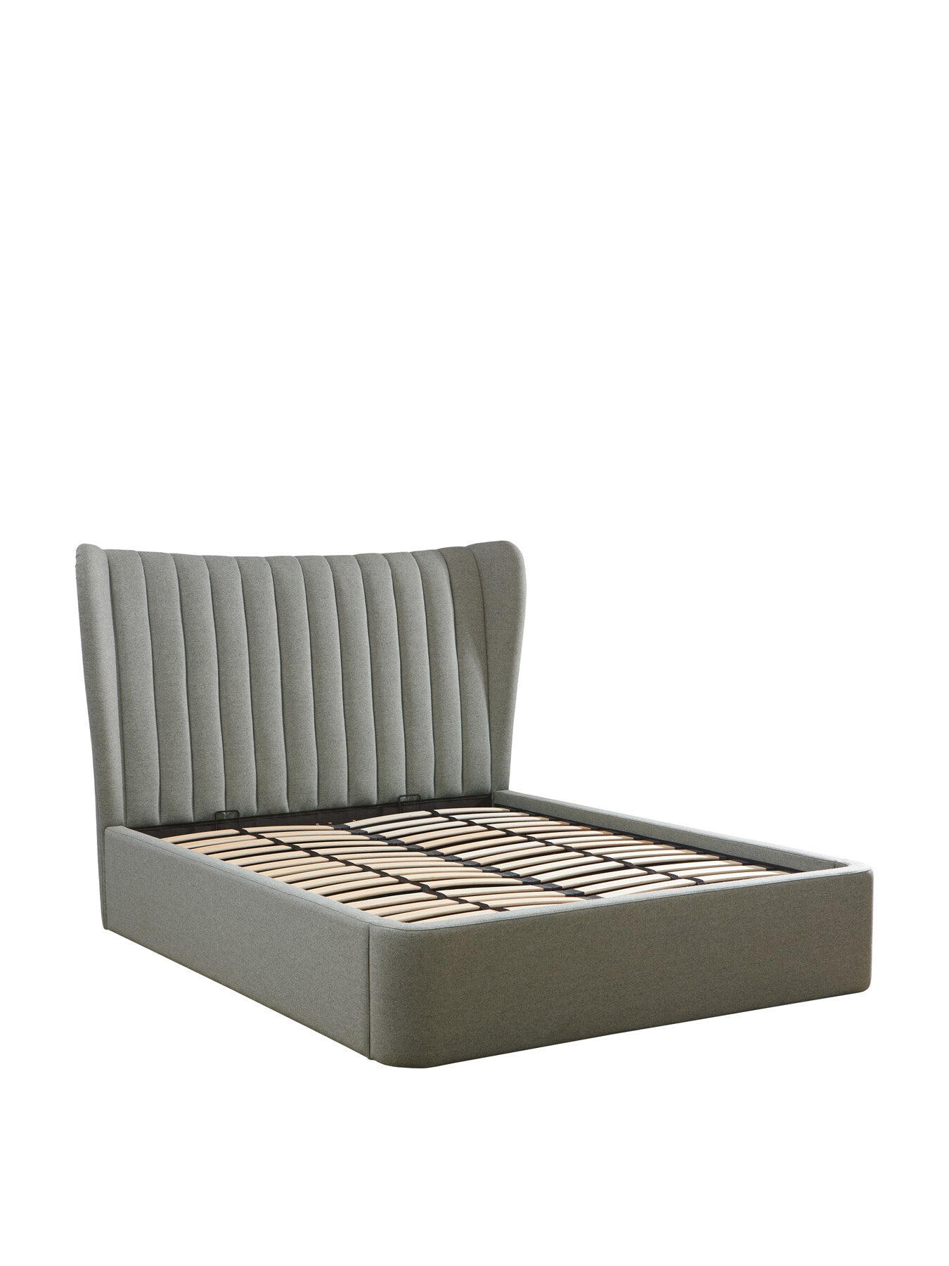Horton Fabric King Ottoman Bed Frame