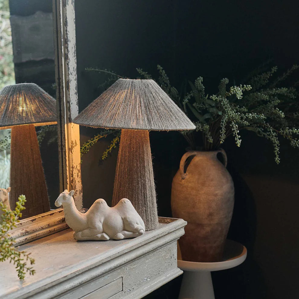 Natural Jute Rope Table Lamp