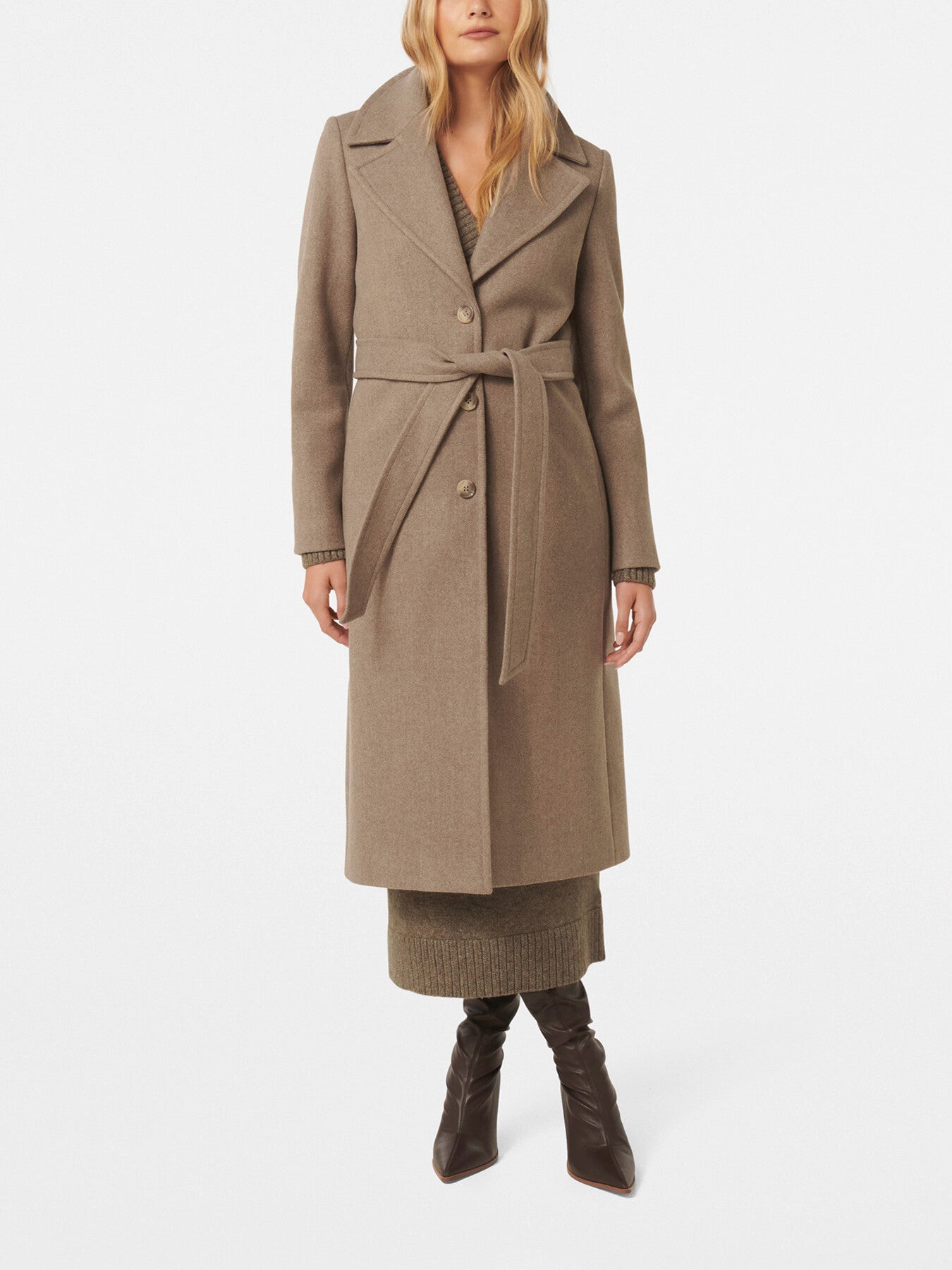 Rowan Single Breasted Wrap Coat