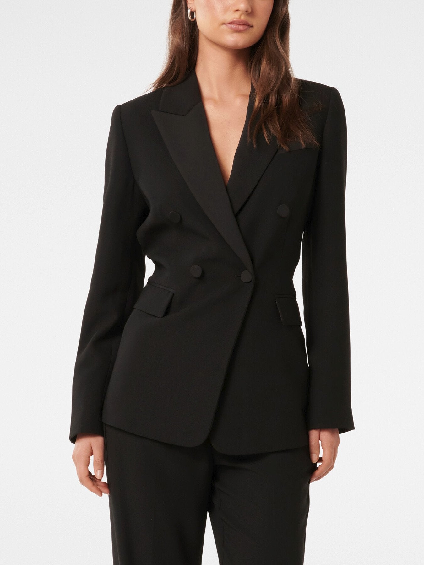Elliott Tuxedo Double Breasted Blazer