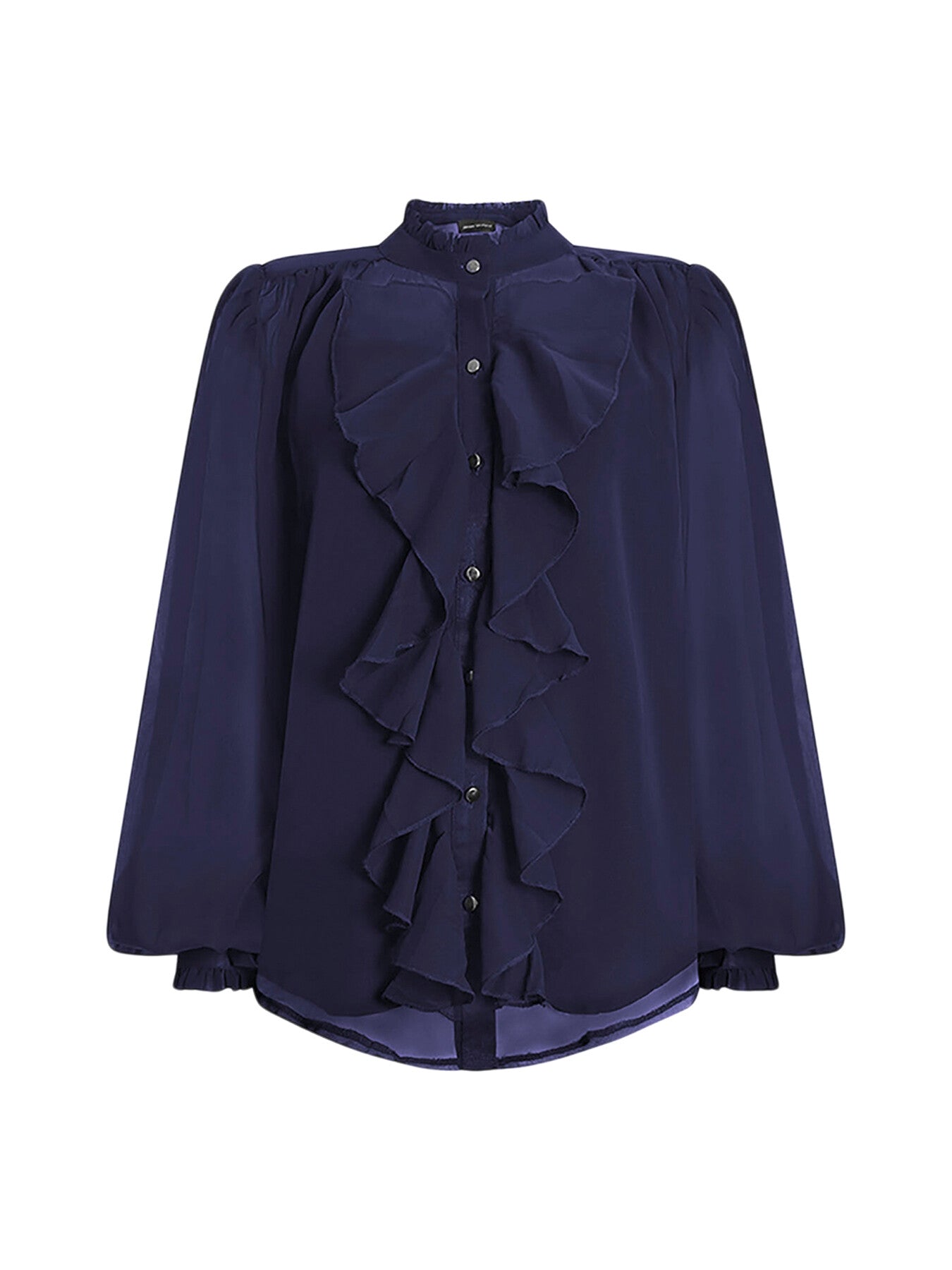 Ruffle Shift Shirt