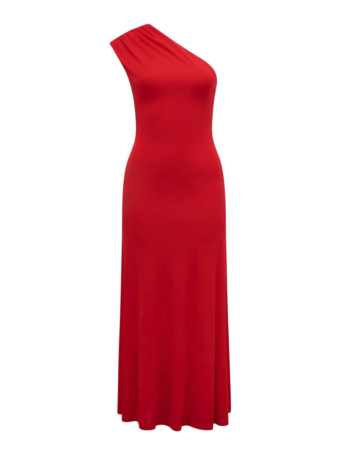 London One Shoulder Midi Dress