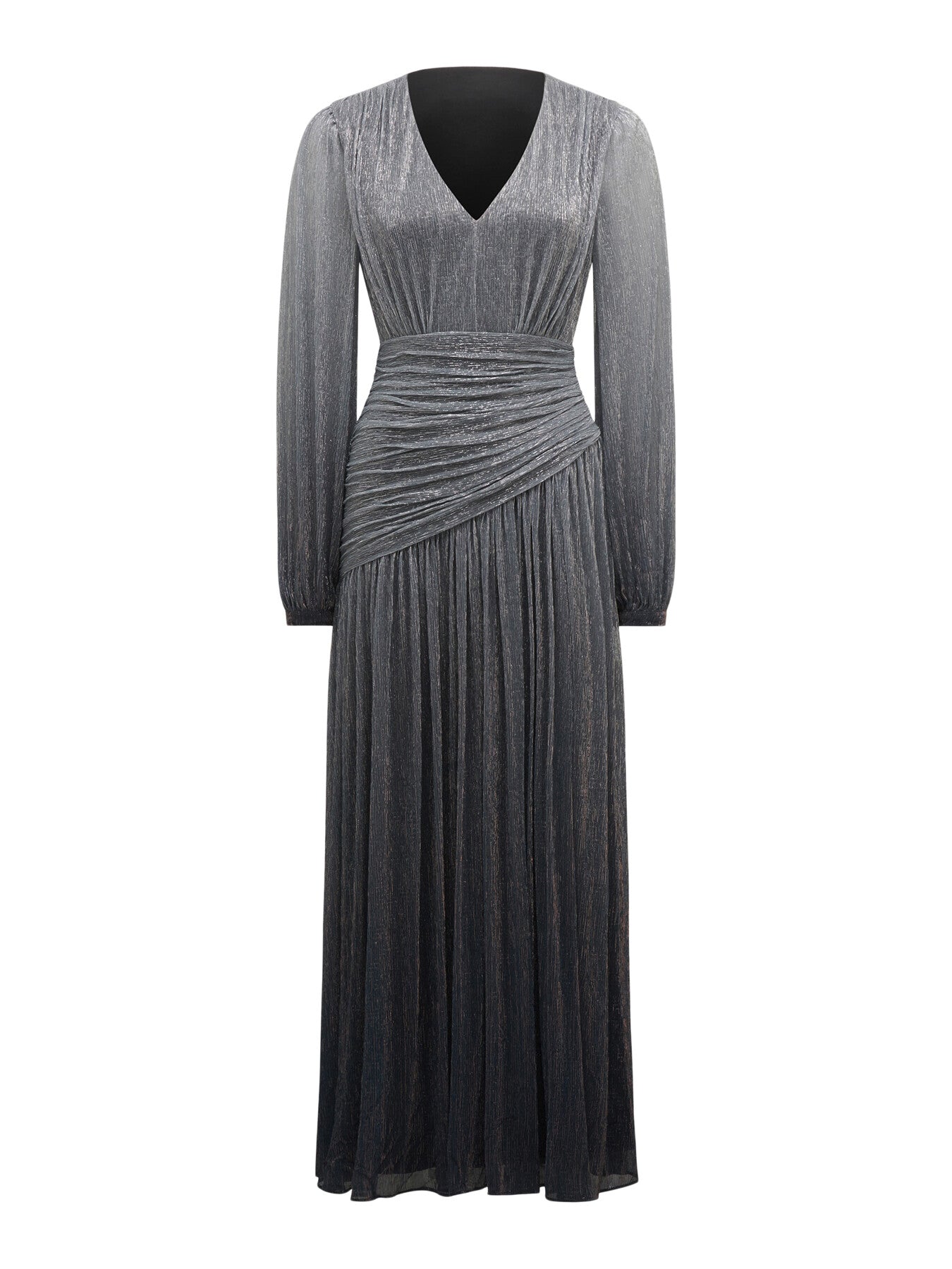 Viv Ombre Plisse Maxi Dress