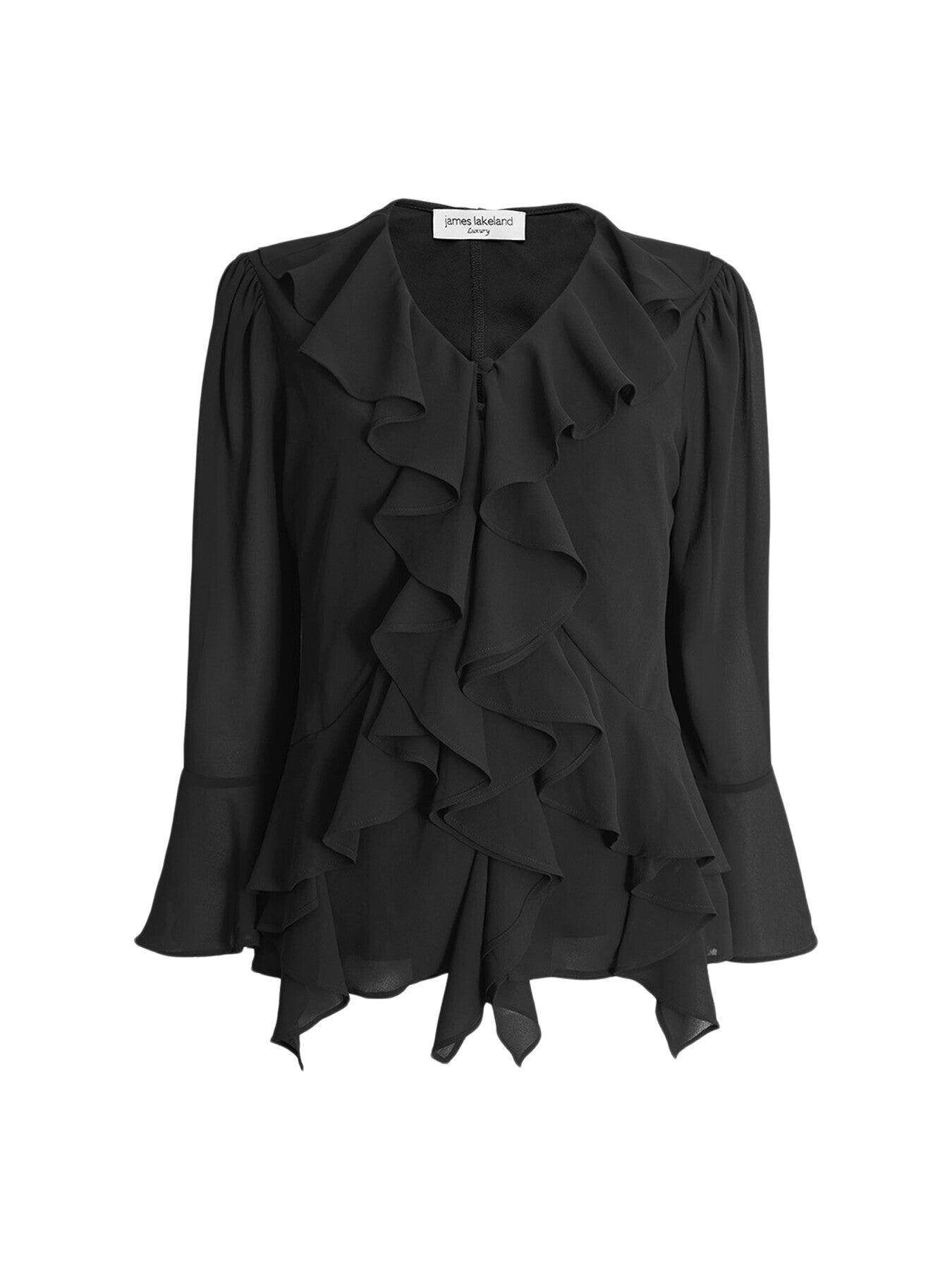 Chiffon Ruffle Shirt