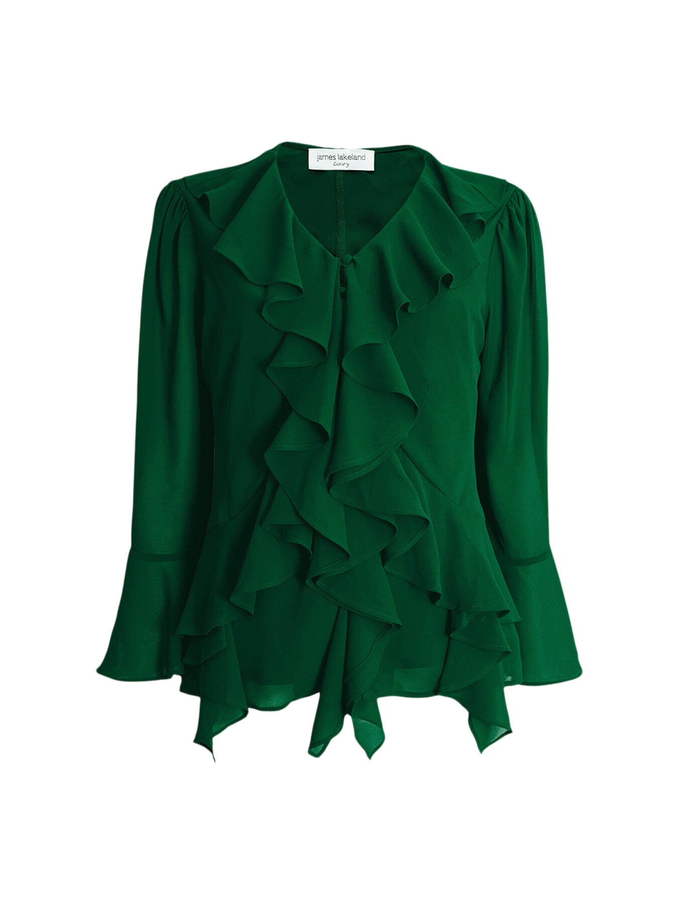 Chiffon Ruffle Shirt