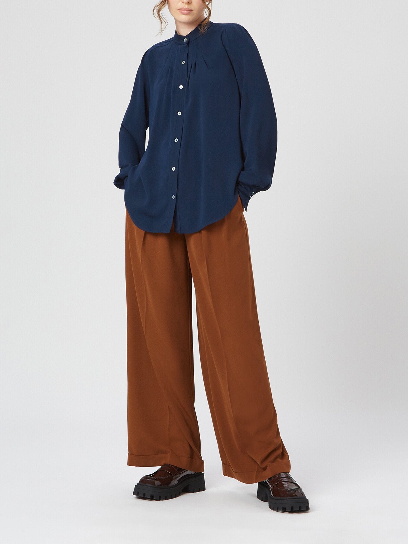 Pin Tuck Shirt