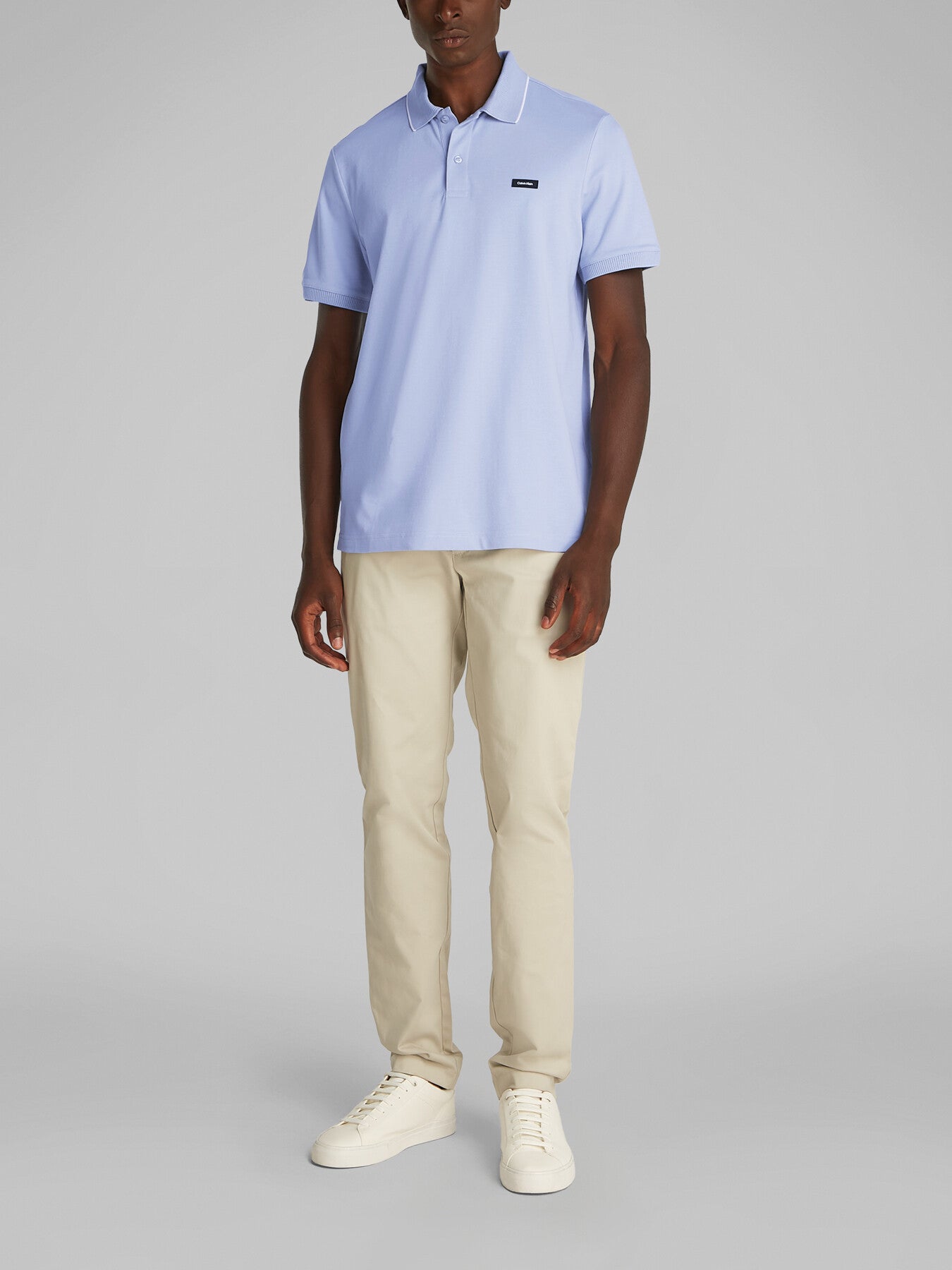 Zip Neck Short Sleeve Polo Shirt