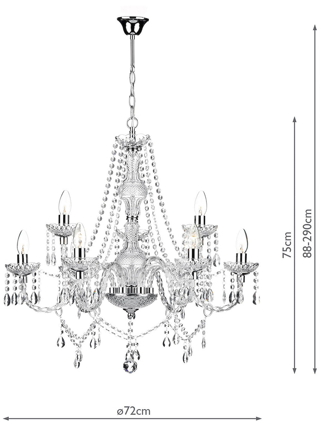 Katie 9 Light Chandelier