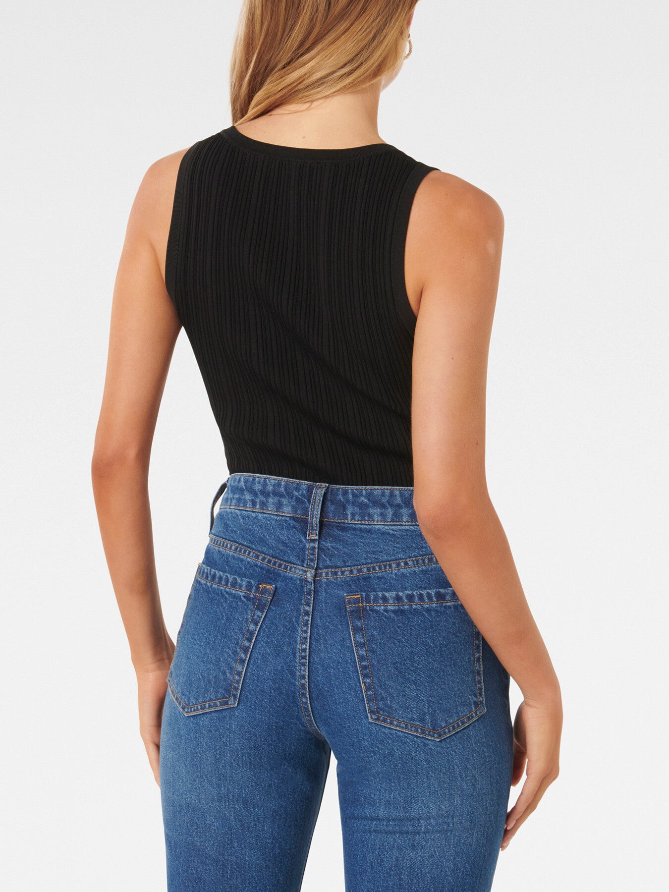 Seville Multi Rib Knit Tank Top
