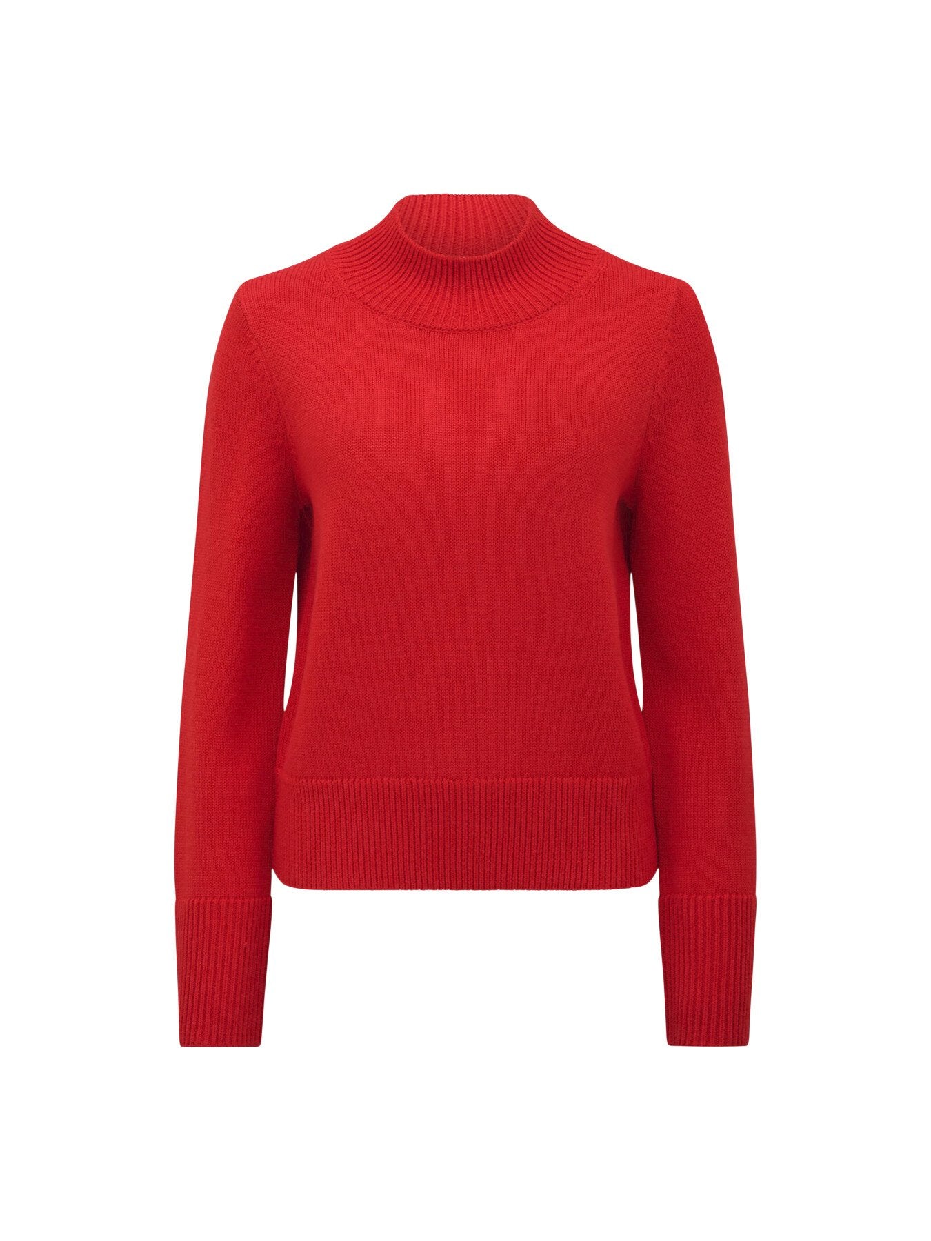 Poppy Stand Neck Jumper