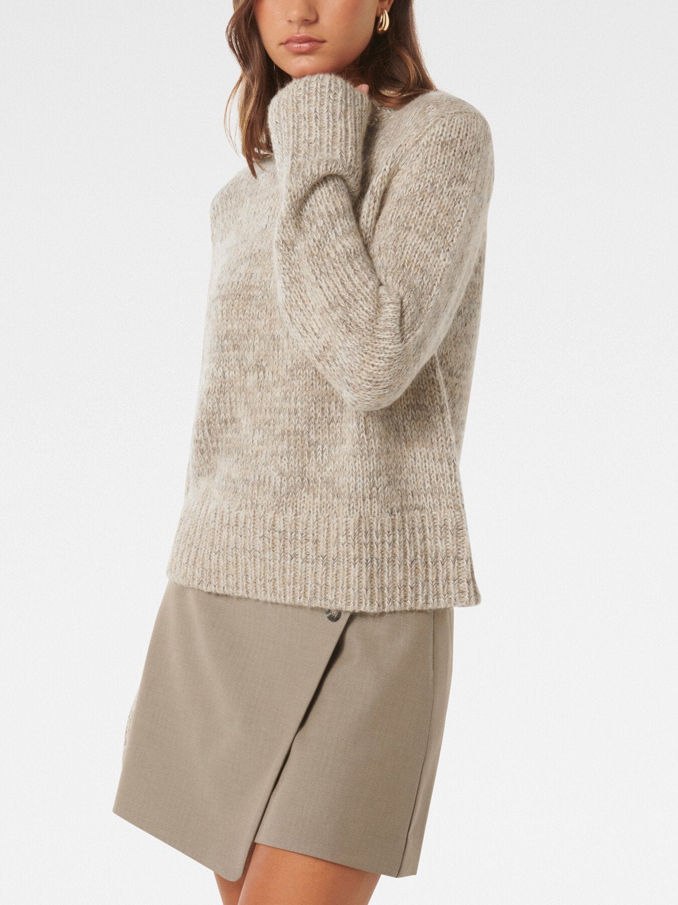 Frankie Stand Neck Jumper