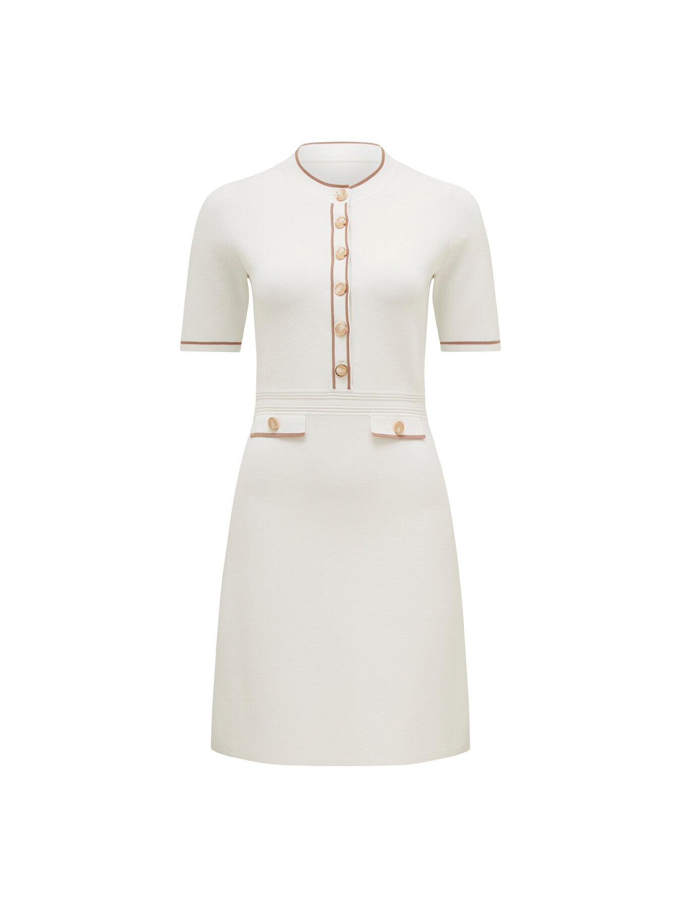 Belle Crepe Knit Dress
