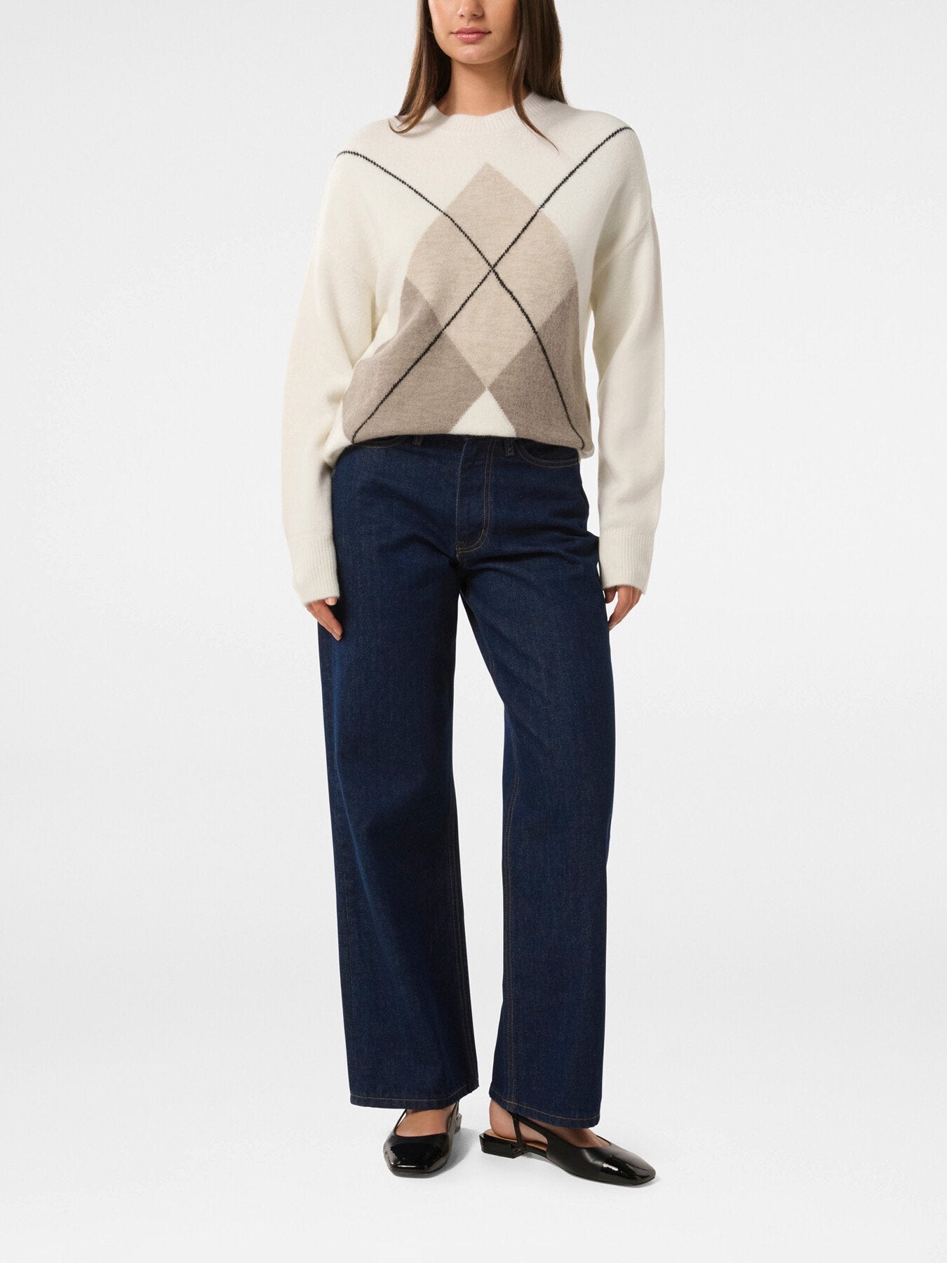 Emma Argyle Knit Sweater