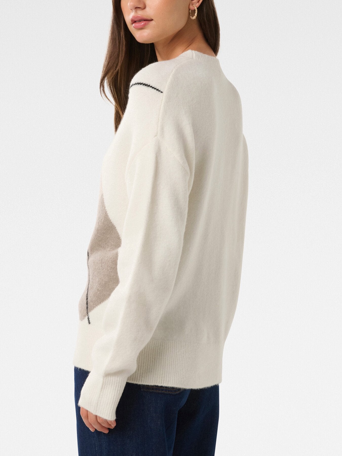 Emma Argyle Knit Sweater